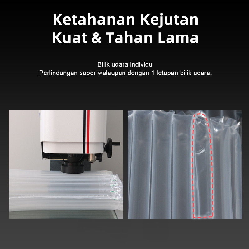 Ketahanan Kejutan: Bilik udara individu Beg Kolumn Udara memberi perlindungan super kuat