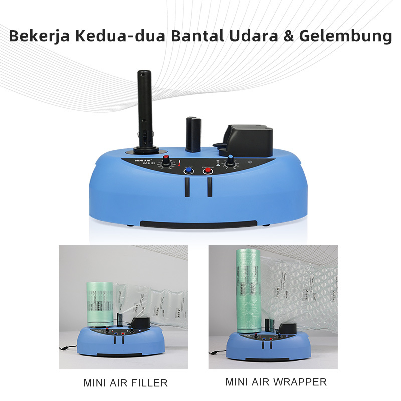 Mesin Serba Boleh: EA2S sesuai untuk Bantal Udara (Filler) & Gelembung Udara (Wrapper)