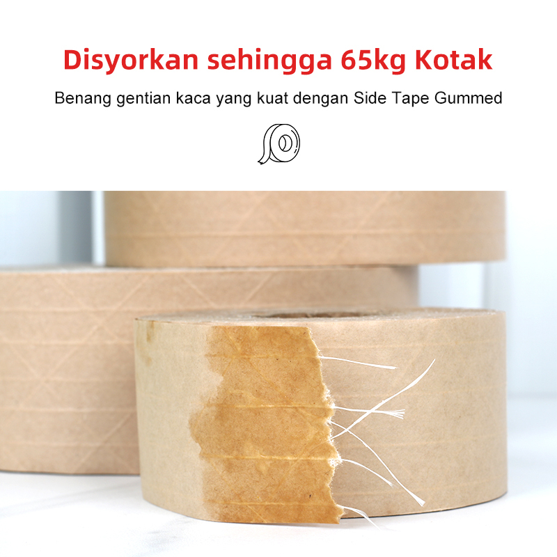 Pita Heavy-Duty: Disyorkan untuk 65kg Kotak, gentian kaca kuat & Lekatan Kuat untuk e-dagang