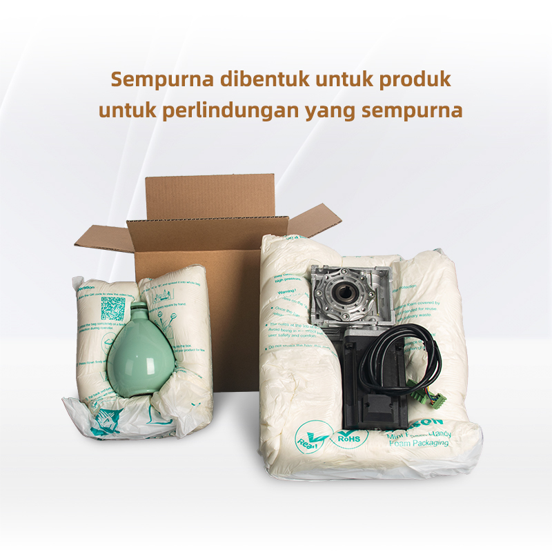 Sempurna Dibentuk: Mini Foam Beg Kembang, perlindungan sempurna utk barangan rapuh