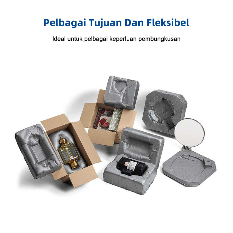 Pelbagai Tujuan: FlexiAuto Buih PU, mesin suntikan fleksibel utk pelbagai keperluan pembungkusan