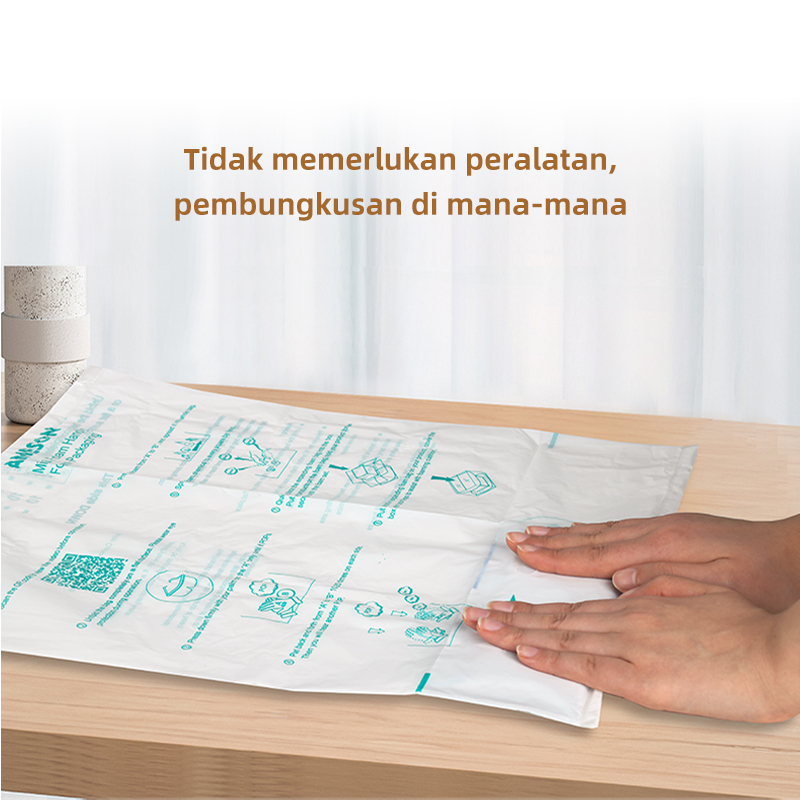 Tiada Peralatan: Mini Foam Beg Buih, pembungkusan di mana-mana & sedia guna