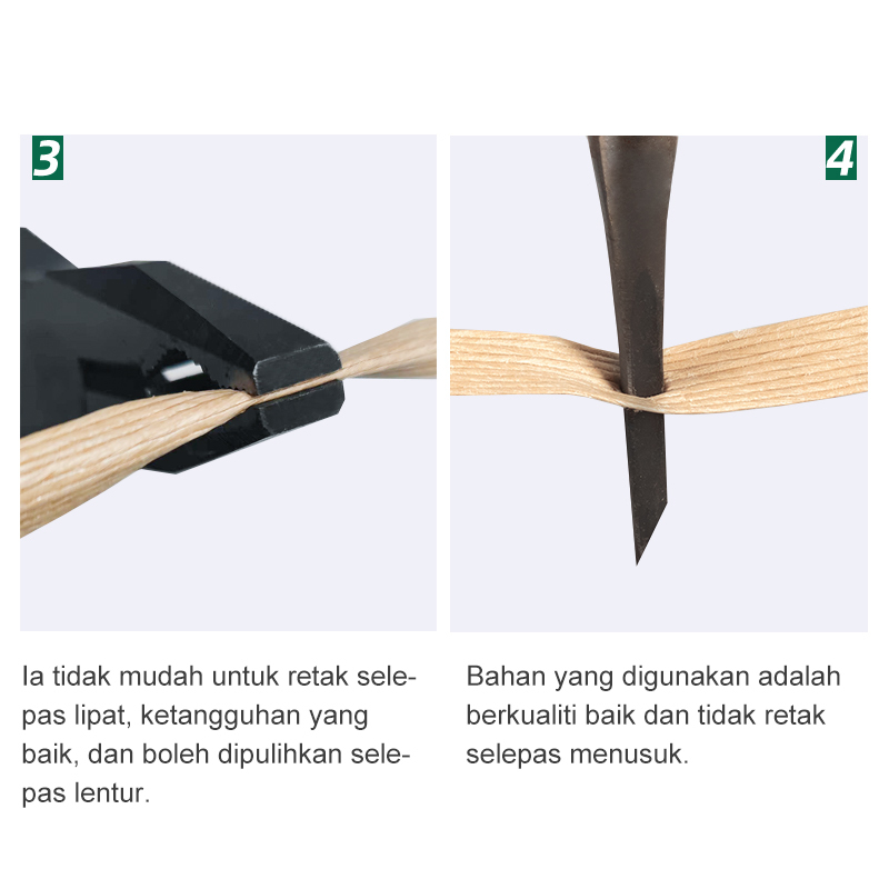 Kekuatan & Serbaguna: PaperEZ Strap, kuat & tahan lasak, sesuai untuk manual/automatik