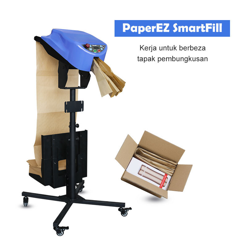 Mesin Pengisi Ruang Kosong: SmartFill serba boleh, kerja untuk berbeza tapak pembungkusan