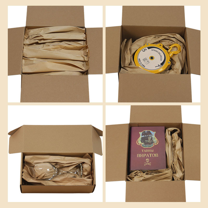 Kertas Pembungkusan E-Dagang: Kertas Kraft Lipat untuk isian kosong mesra alam & tahan lasak