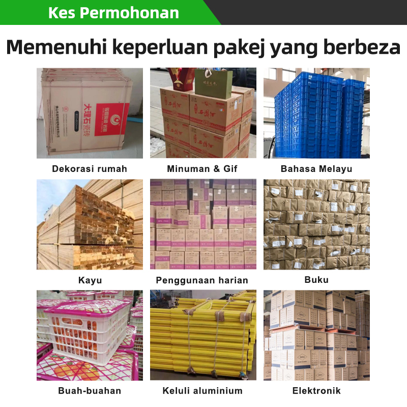 Kes Permohonan: Mesin Pengikat Automatik PZMH-101A utk Elektronik, Kayu, Minuman & Buku
