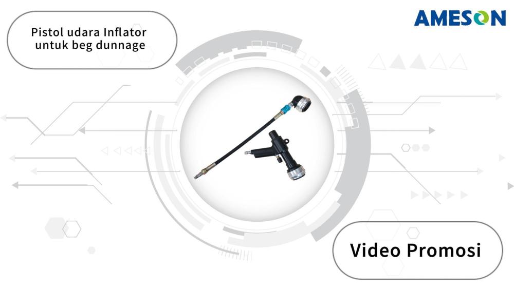 Pistol Udara Inflator untuk Beg Dunnage