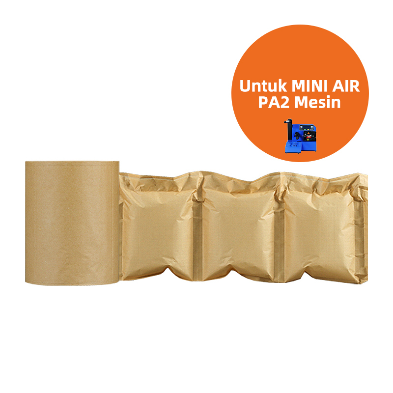 BioAir Bantal Udara Kertas PA2, 100% boleh terurai, alternatif tanpa plastik.