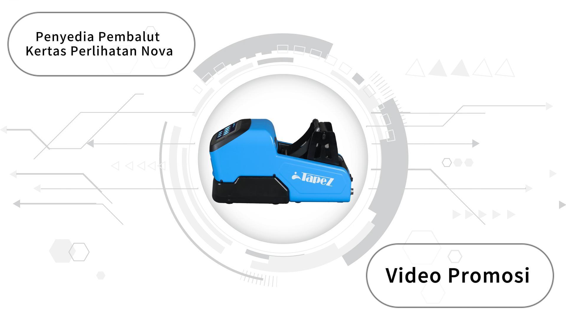 TapeZ Nova 2.0 Mesin Pita Diaktifkan Air