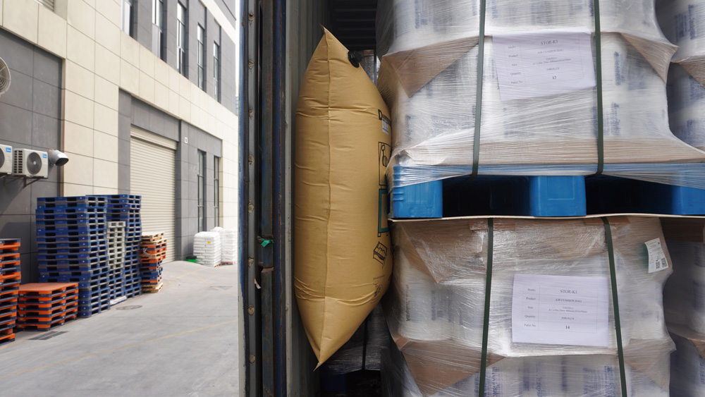 Cara Elakkan Barang Rosak Dalam Kontena Dengan Beg Udara Dunnage Kertas Kraft