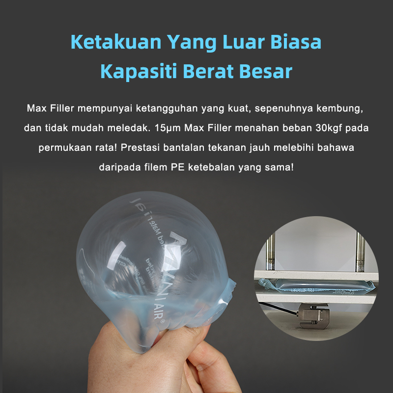 MINI AIR MAX Filem Bantal Udara untuk Mesin EA2S Ketakuan Yang Luar BiasaKapasiti Berat Besar