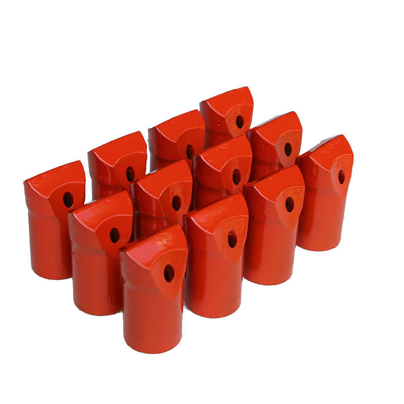 Tapered chisel bits