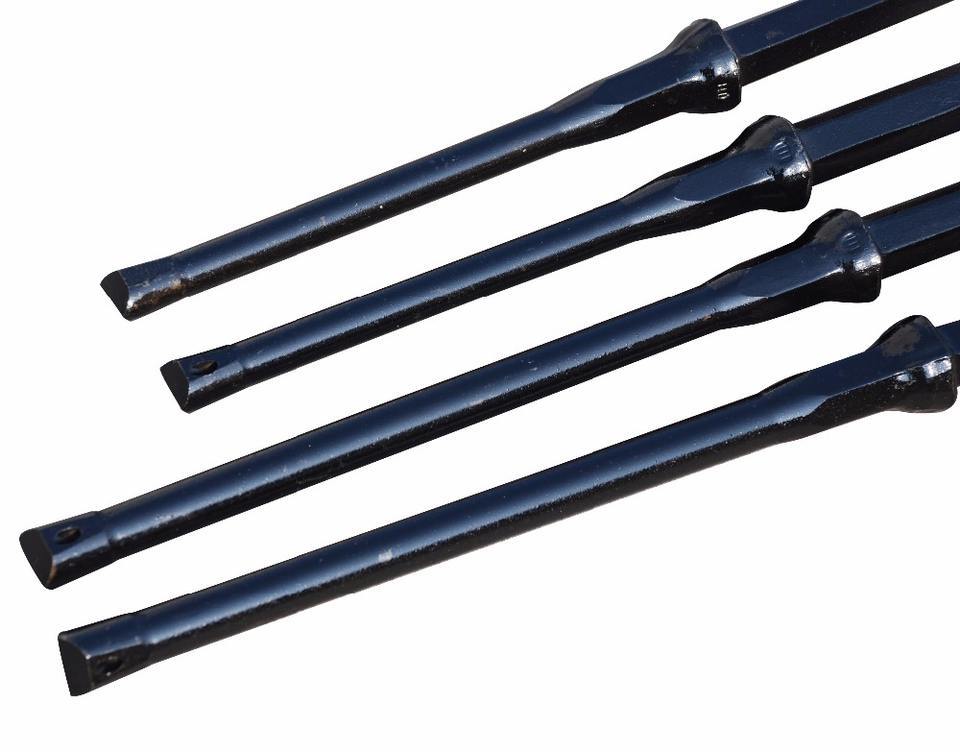 Plug hole drill rod