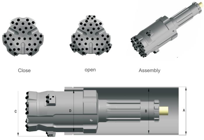 Slide block casing system