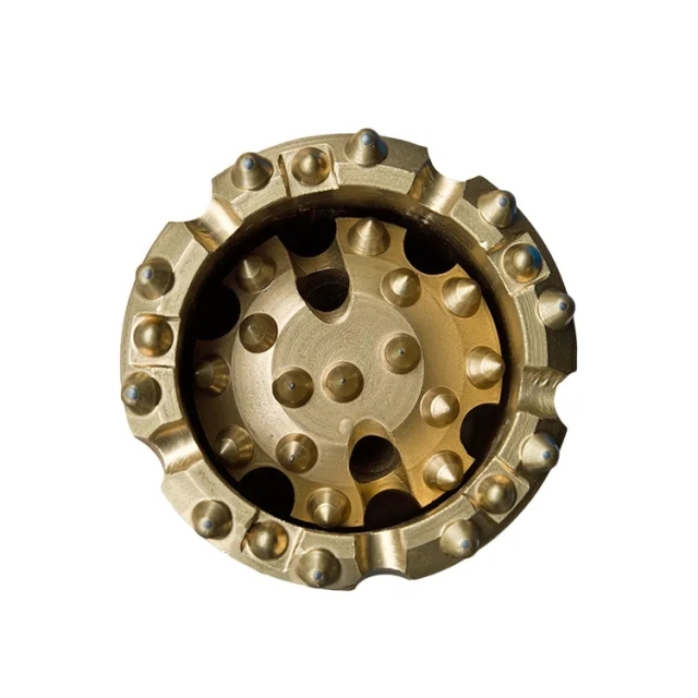 Double casing drilling system