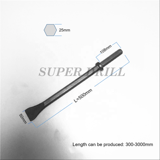 Hexagon PneumaticJack Hammer Flat Chisel