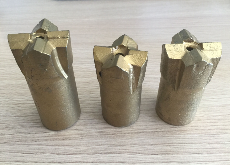 Tapered cross bits