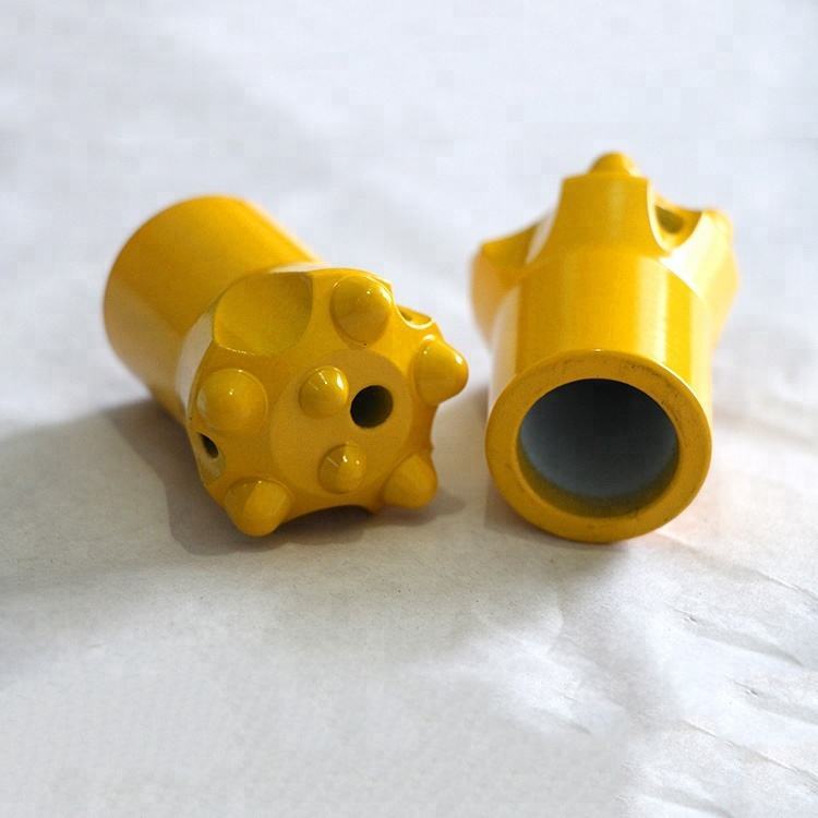 Tapered button bit