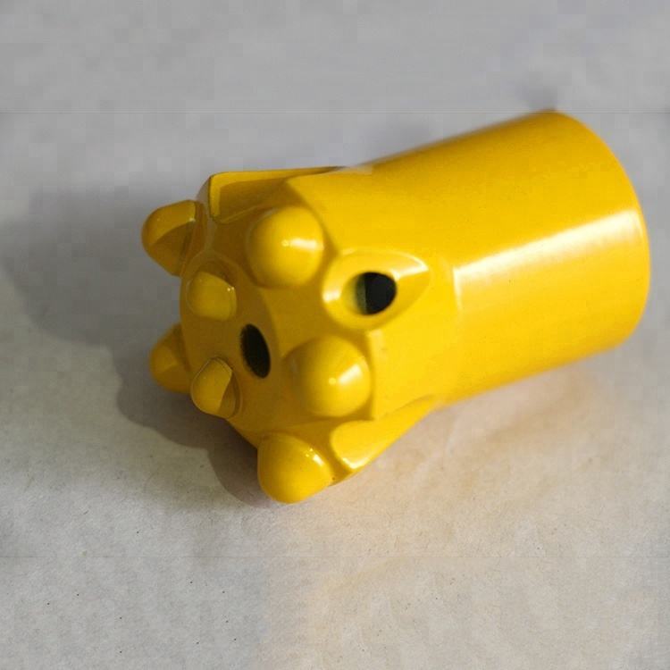 Tapered button bit
