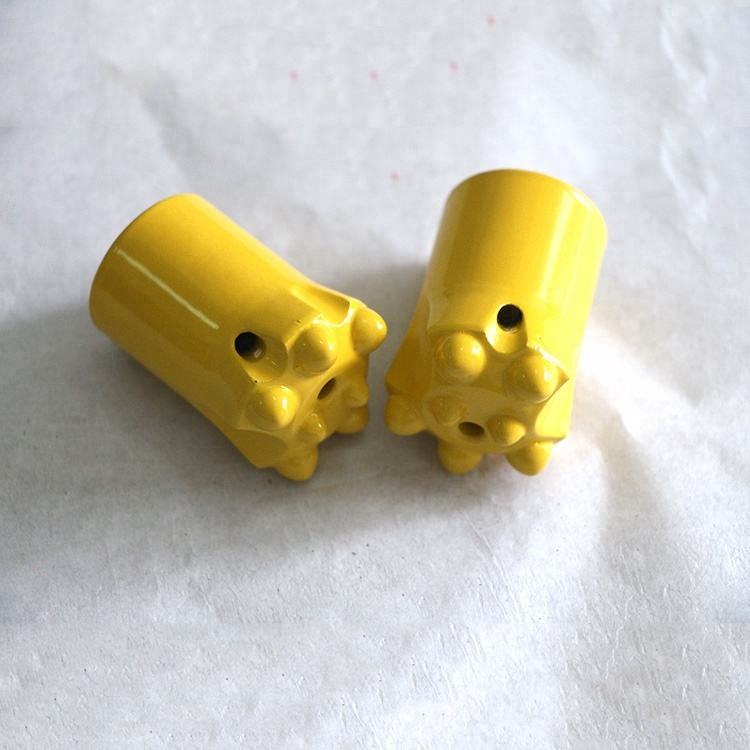Tapered button bit