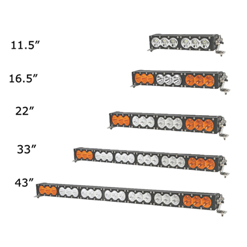 16 Series Straight Single Row LED Light bar