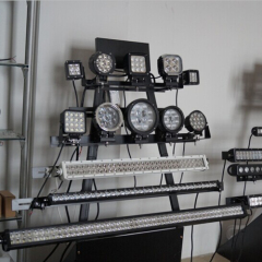 Universal led lights bar display stand