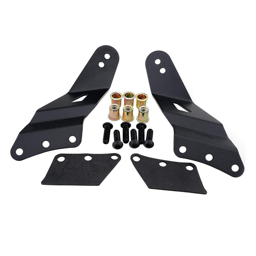 99-06 Chevy / GMC 50" Curved LED Light Bar Bracket. Mounts the Off-Road Work Lights at Upper Windshield / Roof