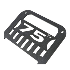 SET TAILLIGHT GUARDS PROTECTOR COVER LAMP TRIM FOR JEEP WRANGLER (2007-2017 JEEP WRANGLER JK)