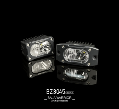 Square LED Work Lights Combo Beam 3 Inch 20W With Amber/White Color SS-3045