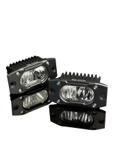 Square LED Work Lights Combo Beam 3 Inch 20W With Amber/White Color SS-3045