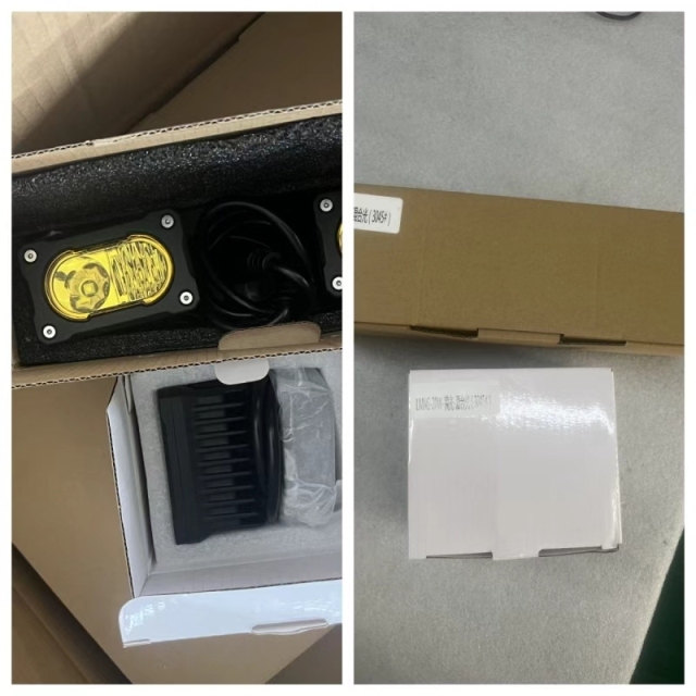 Square LED Work Lights 3 Inch 20W With Amber/White Color SS-3045