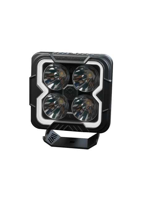 LED Work Light Spot Beam White/Amber Surround Watter Flow Mode  SS-3073-96W