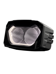 Square 40W LED Work Light Spot Beam White/Yellow PC Lens White/Amber Color White/ Drl:Amber SS-3060-40W