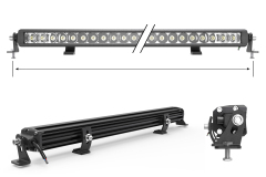 Single Row LED Light Bar E48 Series Length From 12 inch to 52 inch available With White/Drl:Amber