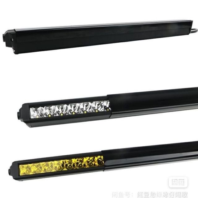 Single Row LED Light Bar E48 Series Length From 12 inch to 52 inch available With White/Drl:Amber