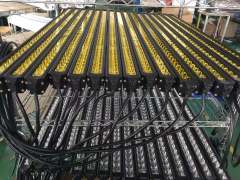 Single Row LED Light Bar E48 Series Length From 12 inch to 52 inch available With Red/Blue/Yellow Drl