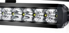 Single Row LED Light Bar E48 Series Length From 12 inch to 52 inch available With Red/Blue/Yellow Drl