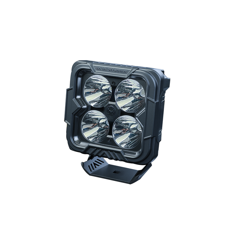 LED Work Light Spot Beam White/Amber Surround Watter Flow Mode  SS-3073-96W