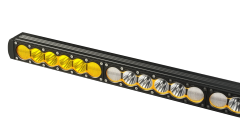 Single Row LED Light Bar Luminus 24WLED Or 20W LED Options With White/Yellow/Combo Color 63# SERIES