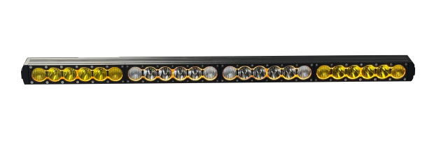 Single Row LED Light Bar Luminus 24WLED Or 20W LED Options With White/Yellow/Combo Color 63# SERIES