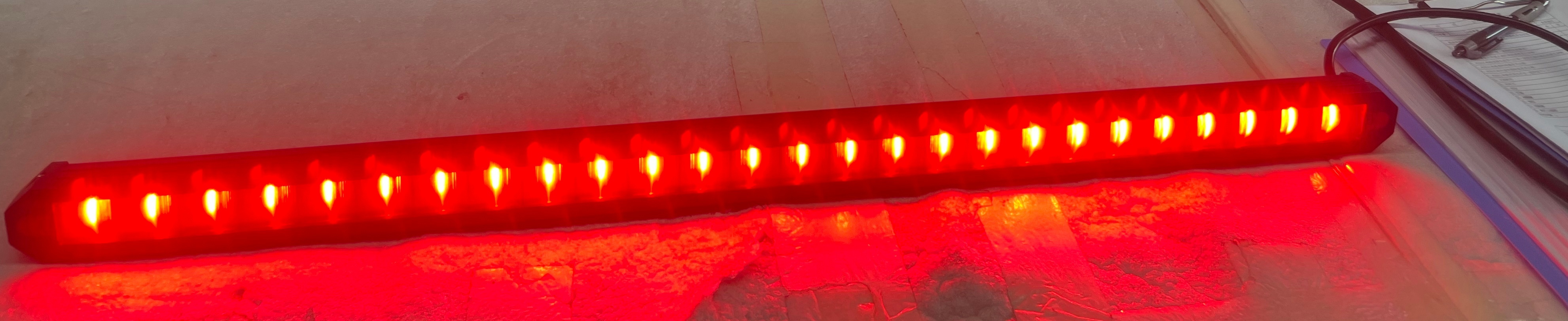 Single Row LED Light Bar 31inch With White/Red.Yellow.Blue Color 51# SERIES