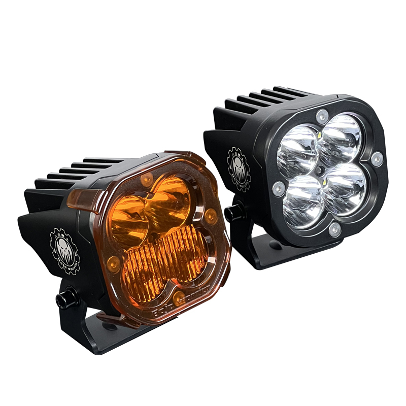 Square LED Work Lights Spot Beam 3 Inch 40W With White/Yellow Color SS-3034-40W