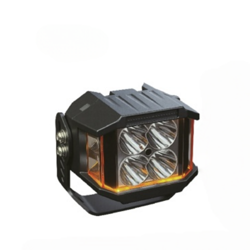 Square LED Work Lights Spot Beam 5 Inch 72W With Amber DRL SS-3064