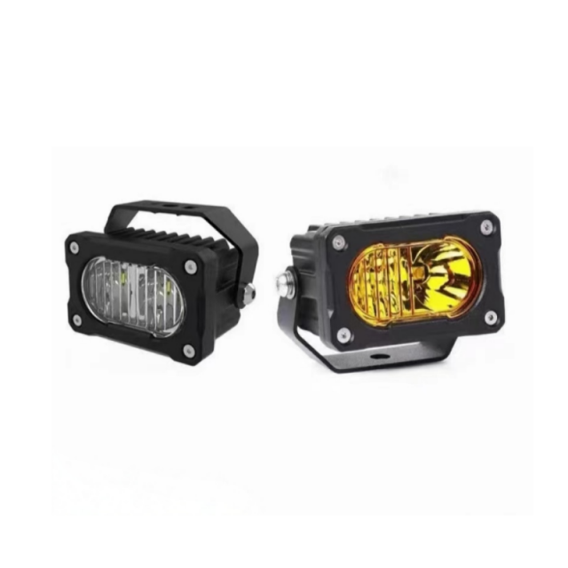 Square LED Work Lights 3 Inch 20W With Amber/White Color SS-3045