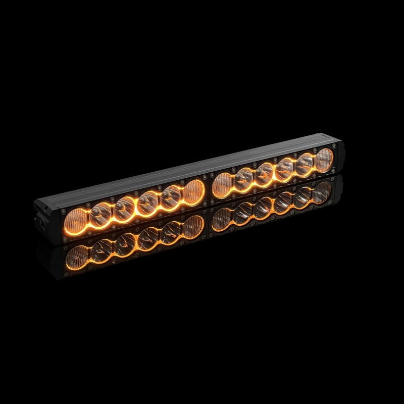 Single Row LED Light Bar Luminus 24WLED Or 20W LED Options With White/Yellow/Combo Color 63# SERIES