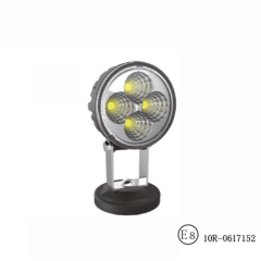 Round LED Work Lights Flood Beam 3 Inch 12W White Color SS-2016
