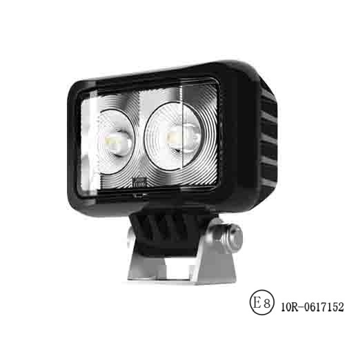 Square LED Work Lights Flood Beam 3.6 Inch 40W White Color SS-2018