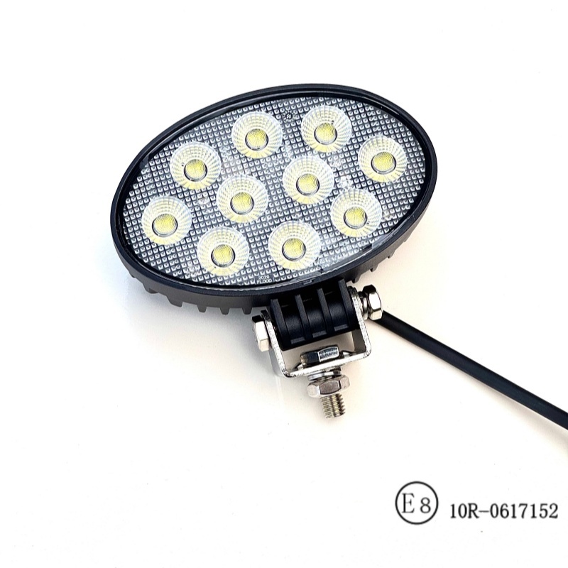 Round LED Work Lights Flood Beam 6 Inch 200W White Color SS-2029