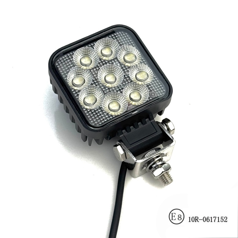 Round LED Work Lights Flood Beam 3 Inch 54W White Color SS-2031
