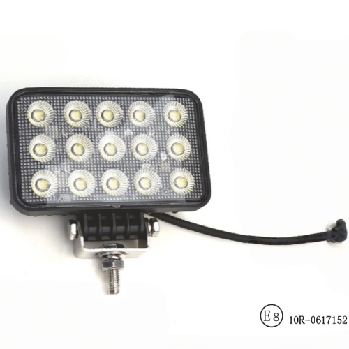Square LED Work Lights Flood Beam 6 Inch 90W White Color SS-2032